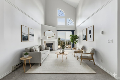 Front exterior of 308 455 Bromley Street, Coquitlam, BC