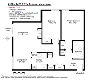 108 1420 E 7th Avenue, Vancouver, BC, Vancouver — Apartment/Condo for sale