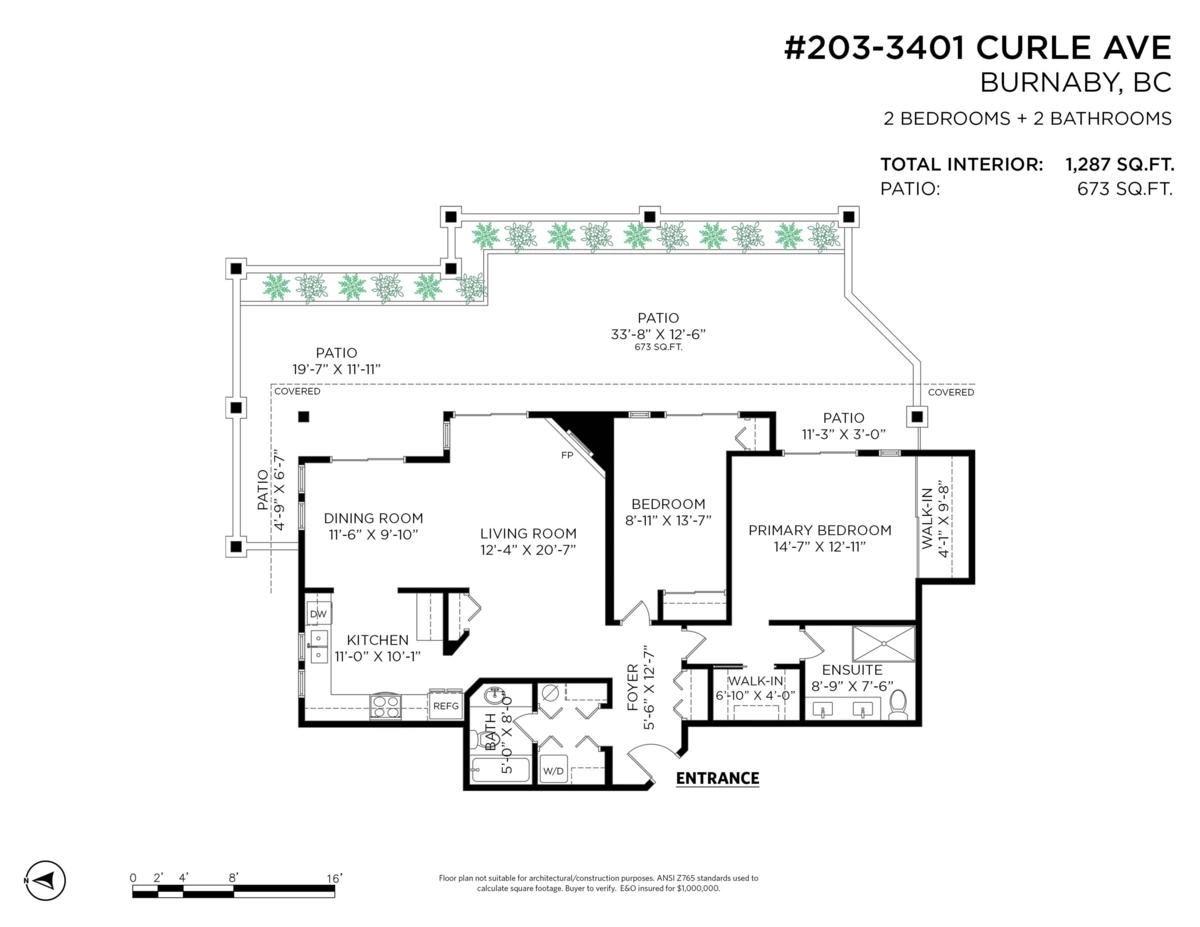Backyard Photo of 203 3401 Curle Avenue, Burnaby, BC