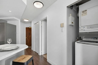 Kitchen Island Photo of 603 1625 Hornby Street, Vancouver, BC