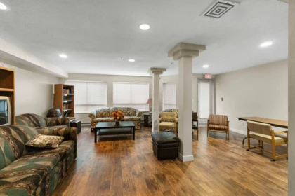 Basement Recreation Room Photo of 208 13475 96 Avenue, Surrey, BC