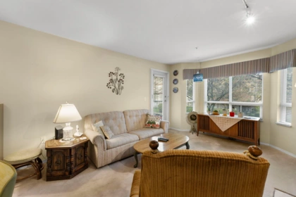 Living Room Photo of 208 13475 96 Avenue, Surrey, BC