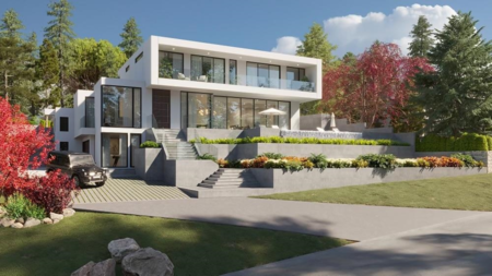 Exterior Rear Photo of 3895 Southridge Avenue, West Vancouver, BC
