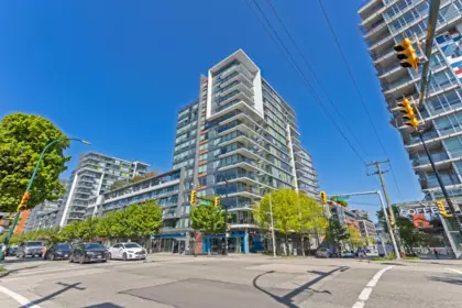 Outdoor Deck Photo of 602 1783 Manitoba Street, Vancouver, BC
