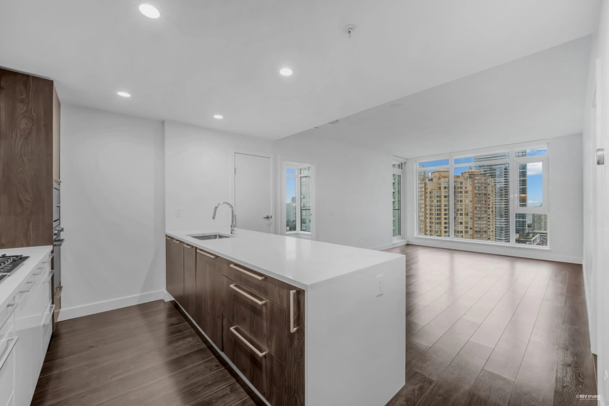 Living Room Photo of 2106 6398 Silver Avenue, Burnaby, BC