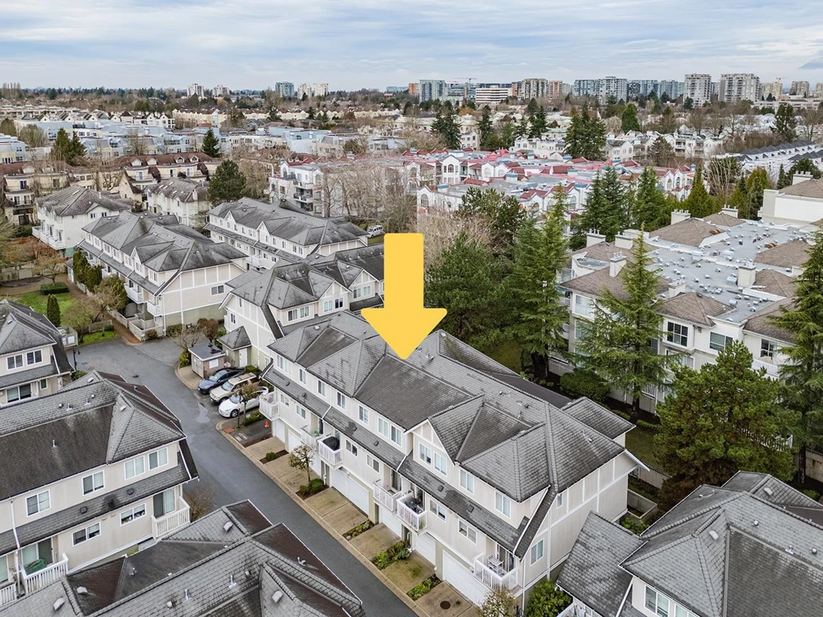 Exterior Rear Photo of 14 7831 Garden City Road, Richmond, BC