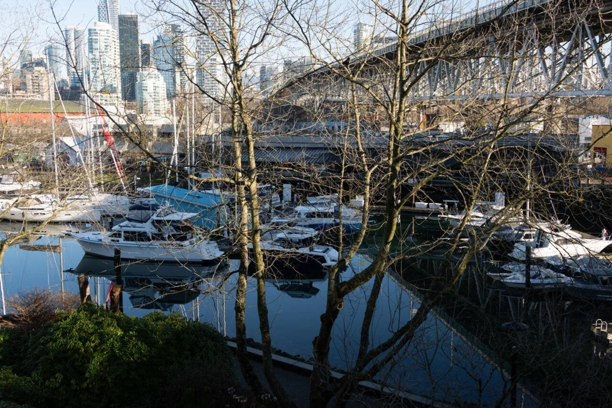 Outdoor Deck Photo of 302 1502 Island Park Walk, Vancouver, BC