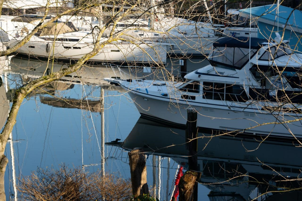 Outdoor Patio Photo of 302 1502 Island Park Walk, Vancouver, BC