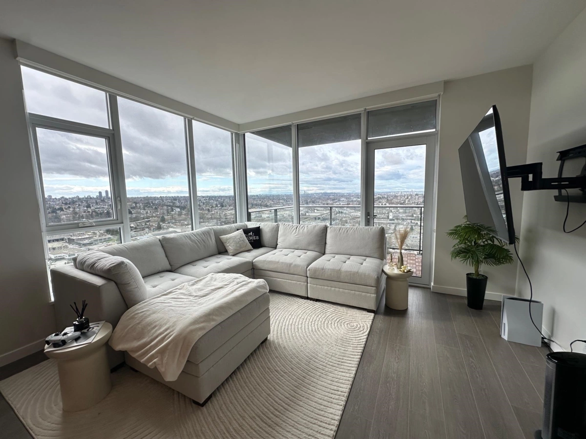Living Room Photo of 3107 2186 Gilmore Avenue, Burnaby, BC