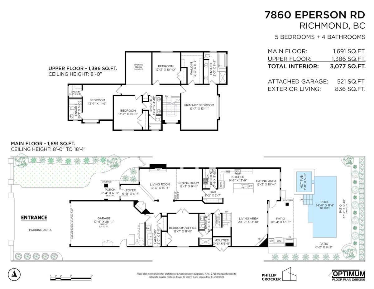 Playground / Recreational Area Near 7860 Eperson Road, Richmond, BC