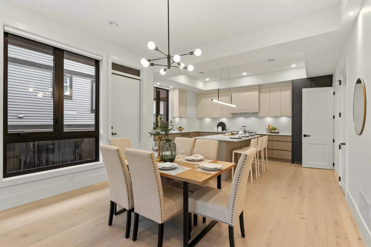 Dining Area Photo of 102 1038 Delestre Avenue, Coquitlam, BC