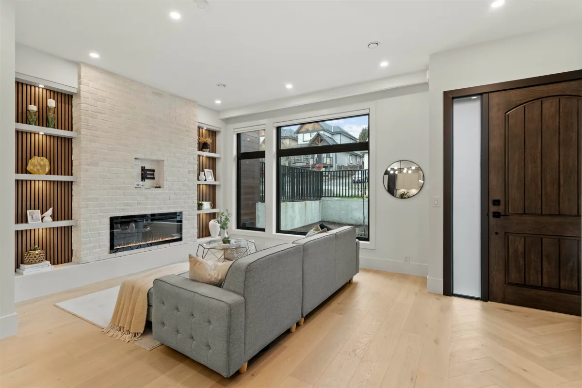 Exterior Rear Photo of 102 1038 Delestre Avenue, Coquitlam, BC