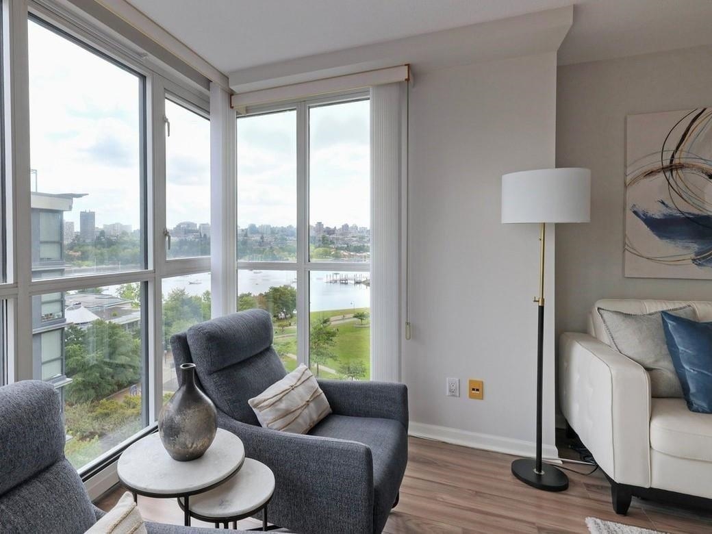 Living Room Photo of 10A 199 Drake Street, Vancouver, BC