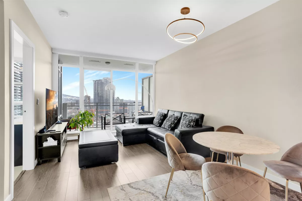 Living Room Photo of 1807 4485 Skyline Drive, Burnaby, BC