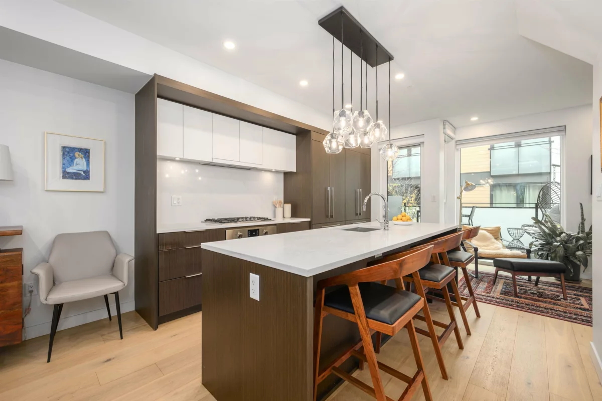 Exterior Rear Photo of 206 649 E 3rd Street, North Vancouver, BC