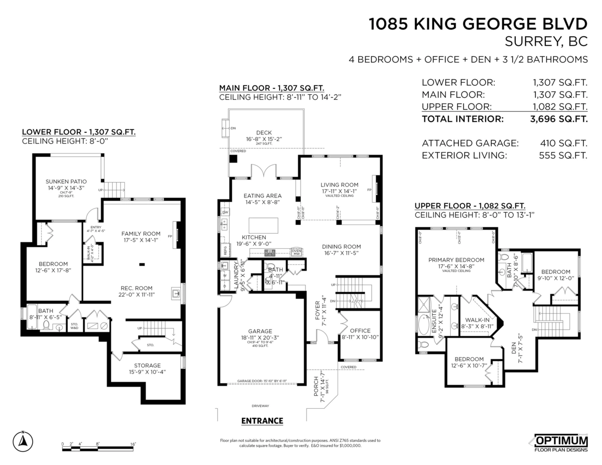 Playground / Recreational Area Near 1085 King George Boulevard, Surrey, BC