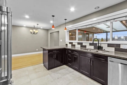 Kitchen Island Photo of 5745 Laurel Street, Burnaby, BC