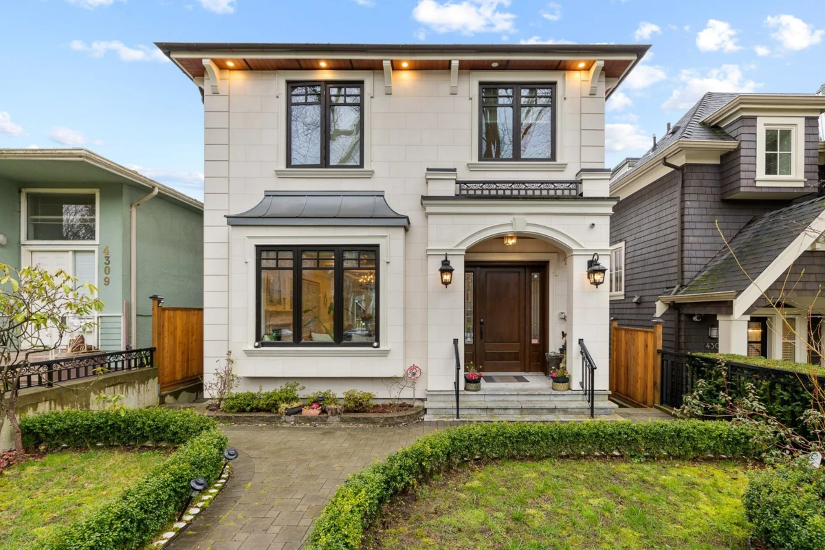 Exterior Rear Photo of 4307 W 13th Avenue, Vancouver, BC