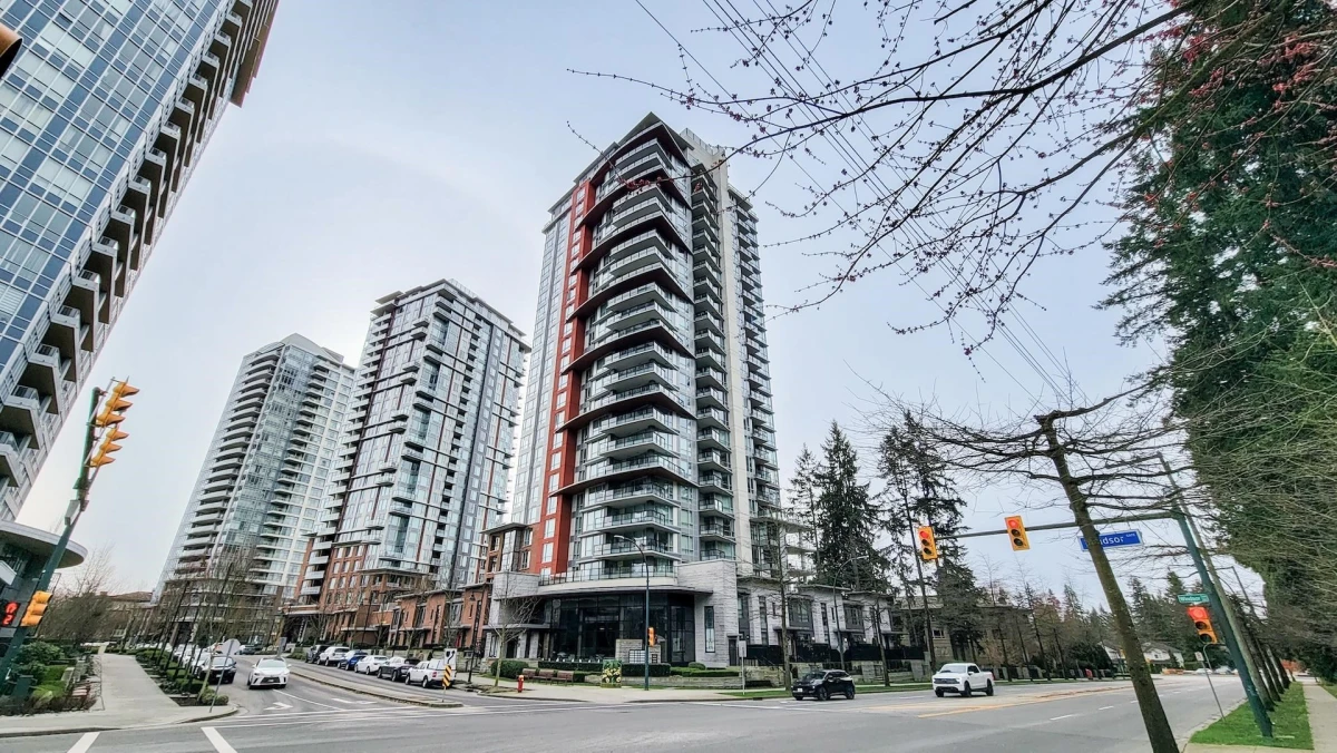 Exterior Rear Photo of 2204 3096 Windsor Gate, Coquitlam, BC