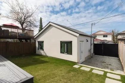 Aerial View of 5319 Elgin Street, Vancouver, BC