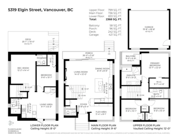Playground / Recreational Area Near 5319 Elgin Street, Vancouver, BC