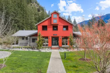 Aerial View of 43347 Old Orchard Lane, Lindell Beach, BC