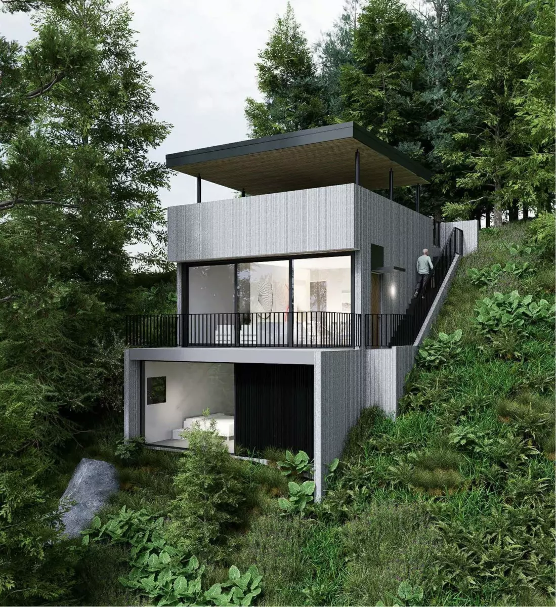 Exterior Rear Photo of 1504 Tideview Road, Gibsons, BC