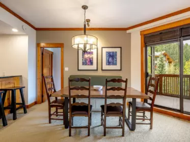 Breakfast Nook Photo of 303 2202 Gondola Way, Whistler, BC
