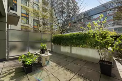 Backyard Photo of 253 108 W 1st Avenue, Vancouver, BC