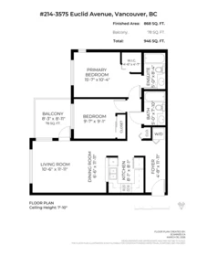 Office / Den Photo of 214 3575 Euclid Avenue, Vancouver, BC