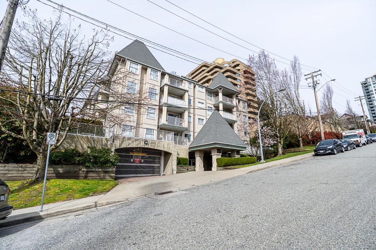 Exterior Rear Photo of 502 1035 Auckland Street, New Westminster, BC