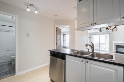 Kitchen Island Photo of 502 1035 Auckland Street, New Westminster, BC