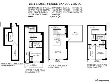 Garage Interior Photo of 2512 Fraser Street, Vancouver, BC