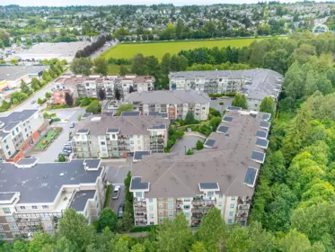 Aerial View of D202 20211 66 Avenue, Langley, BC