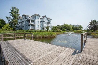 Aerial View of 427 5700 Andrews Road, Richmond, BC