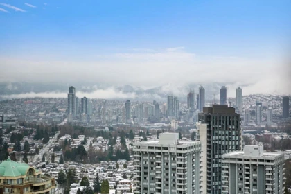 Aerial View of 3304 6087 Wilson Avenue, Burnaby, BC