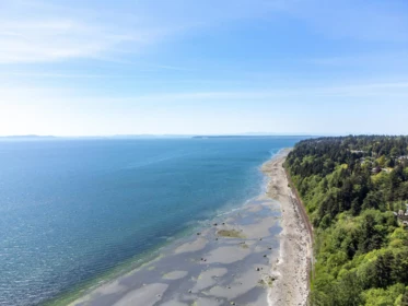 Aerial View of 14220 Malabar Avenue, White Rock, BC