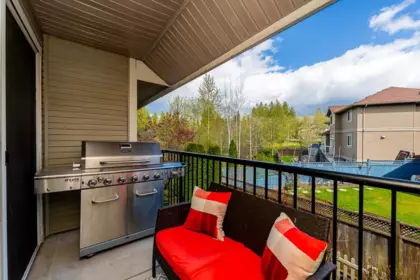 Basement Recreation Room Photo of 23 23343 Kanaka Way, Maple Ridge, BC