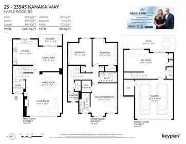 Playground / Recreational Area Near 23 23343 Kanaka Way, Maple Ridge, BC