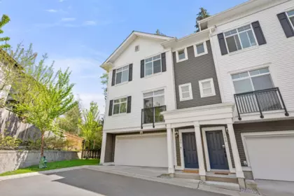 Aerial View of 130 1225 Mitchell Street, Coquitlam, BC