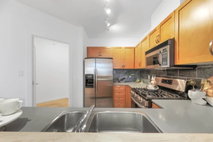 Kitchen Island Photo of 110 2263 Redbud Lane, Vancouver, BC