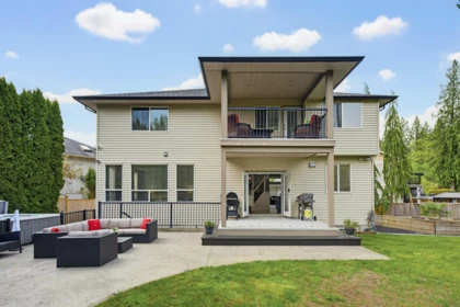 Aerial View of 9064 217 Street, Langley, BC