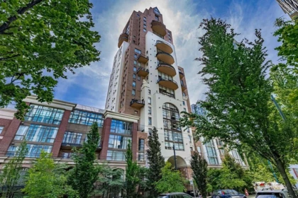 Outdoor Deck Photo of 801 1280 Richards Street, Vancouver, BC