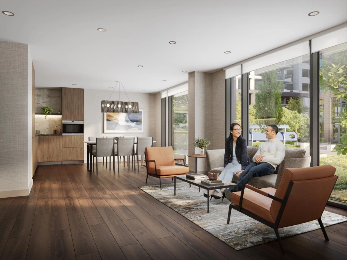 Living Room Photo of 506 6333 Mah Bing Street, Richmond, BC
