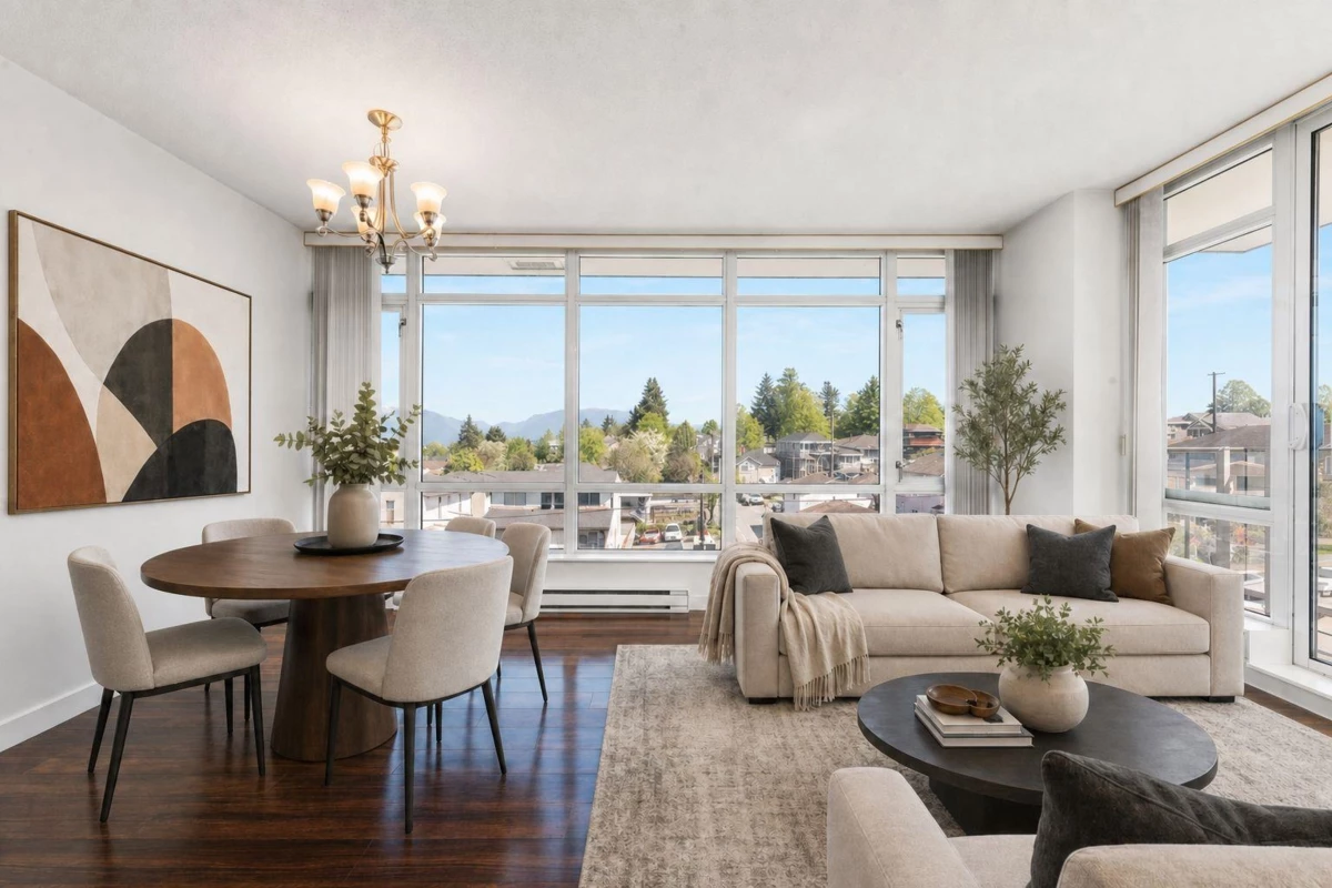 Living Room Photo of 504 4815 Eldorado Mews, Vancouver, BC