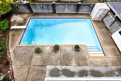 Aerial View of 642 W 53rd Avenue, Vancouver, BC