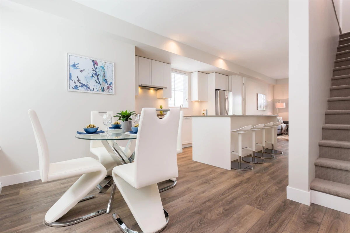 Living Room Photo of 1 5148 Savile Row, Burnaby, BC