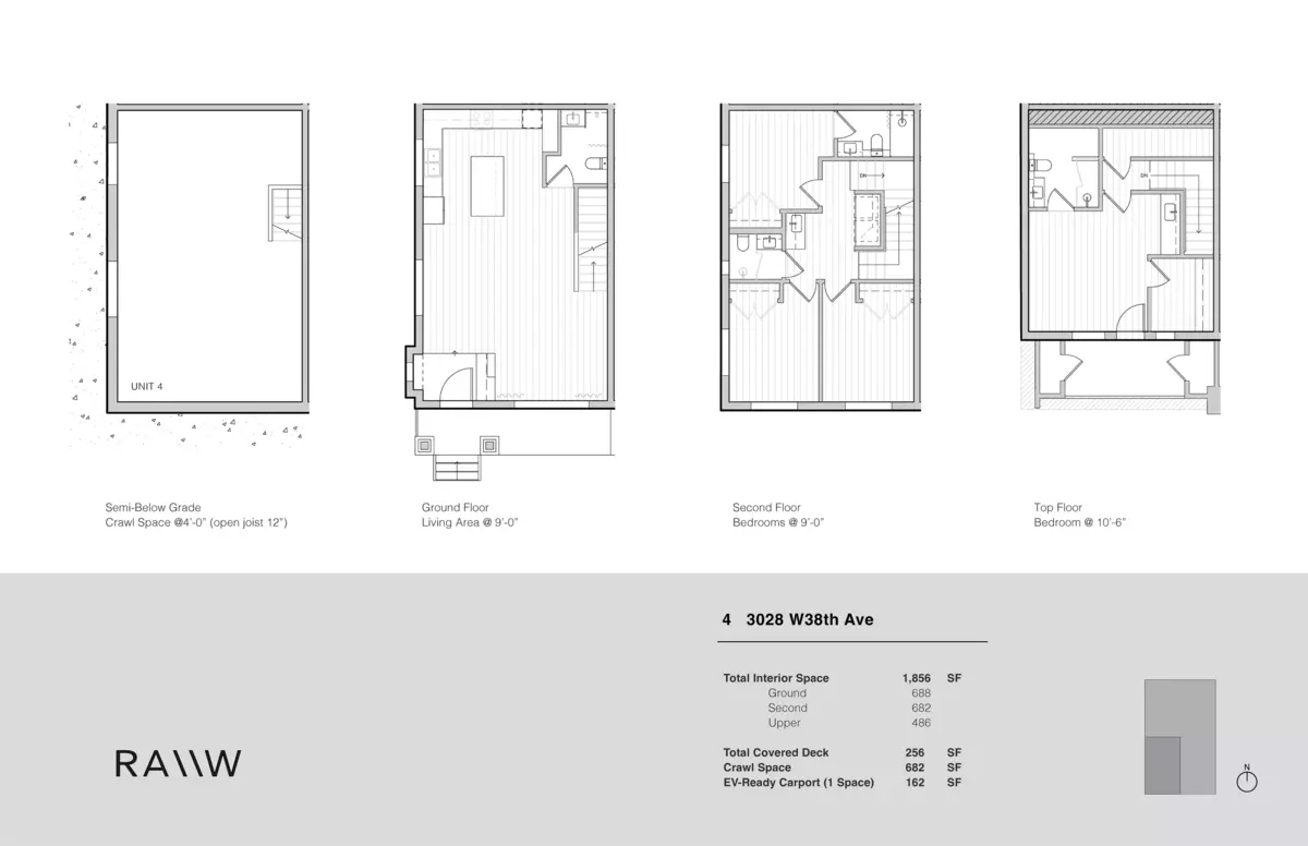 Exterior Rear Photo of 4 3028 W 38th Ave, Vancouver, BC