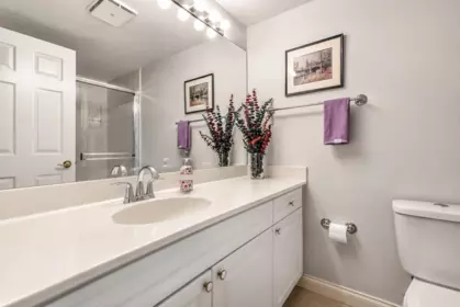 Primary Bathroom Photo of 406 33065 Mill Lake Road, Abbotsford, BC