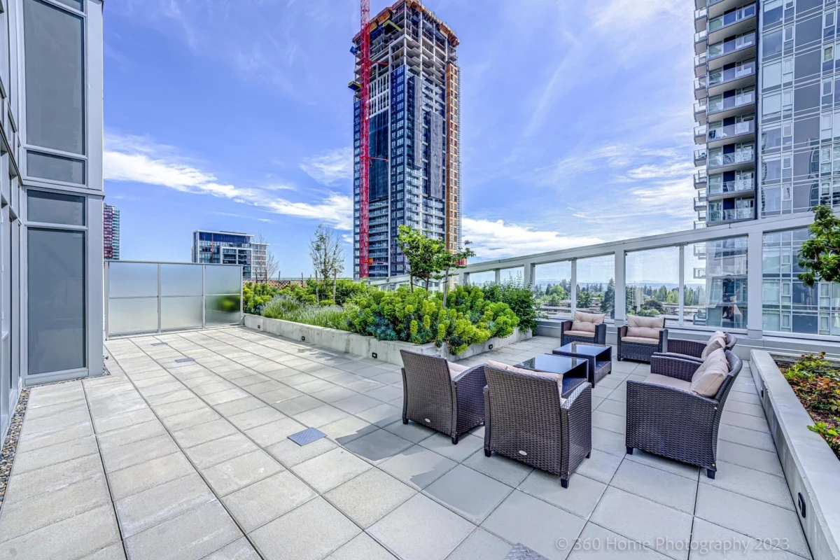 Exterior Rear Photo of 707 4458 Beresford Street, Burnaby, BC